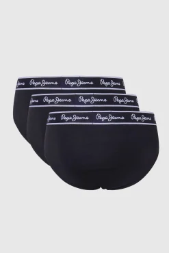 Pack de 3 cuecas regular fit em algodão com elastano.