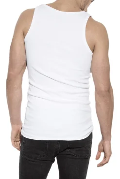 Pack de 2 mangas brancas de algodão orgânico