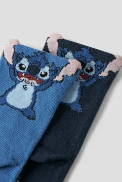 Pack de meias do Stitch