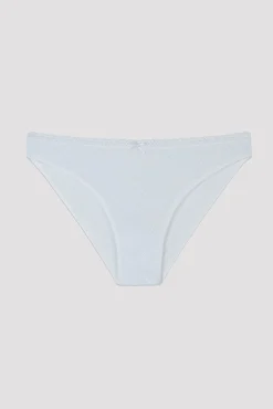 Pack 3 cuecas clássicas em algodão pointelle