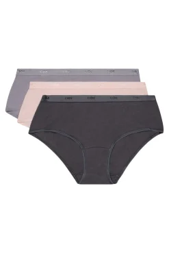 Pack 3 cuecas culottes Pockets Ecodim