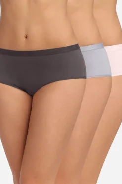 Pack 3 cuecas culottes Pockets Ecodim