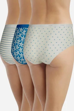 Pack 3 cuecas estampadas