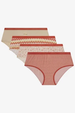 Pack 4 culottes estampados