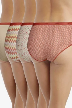 Pack 4 culottes estampados