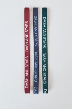 Pack de 3 bandeletes elásticas com logo