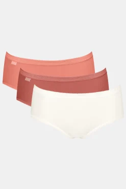 Pack de 3 cuecas altas sem costura
