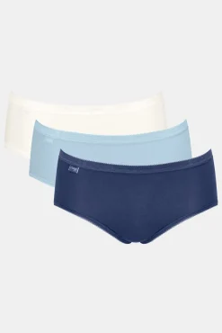 Pack de 3 cuecas altas sem costura