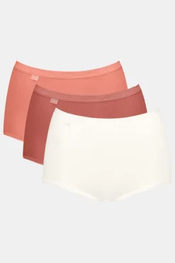 Pack de 3 cuecas altas sem costura
