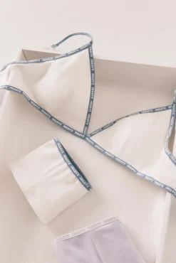 Pack de 2 cuecas boxer roxo e branco