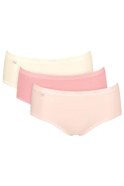 Pack de 3 cuecas cintura média