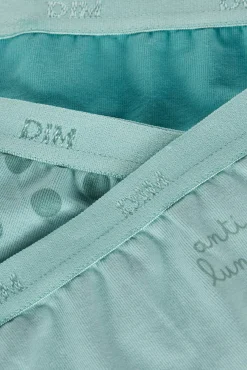Pack de 3 cuecas de menina estampadas com cintura elástica