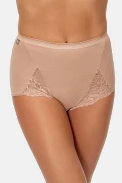 Pack de 2 cuecas maxi stretch de algodão com renda
