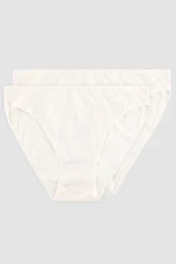 Pack de 2 cuecas Midi de algodão orgânico