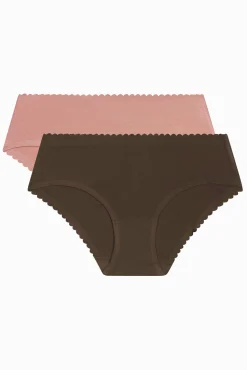 Pack de 2 cuecas midi sem costura