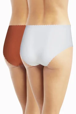 Pack de 2 cuecas midi sem costura