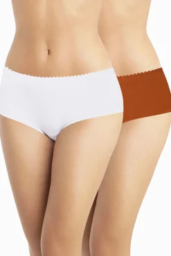 Pack de 2 cuecas midi sem costura