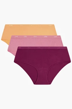 Pack de 3 culottes em várias cores