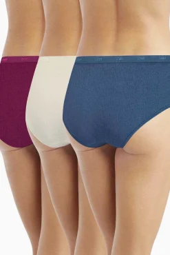 Pack de 3 culottes em várias cores