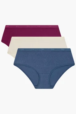 Pack de 3 culottes em várias cores