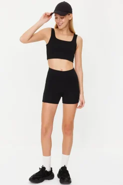 Pack de 2 leggings desportivos curtos