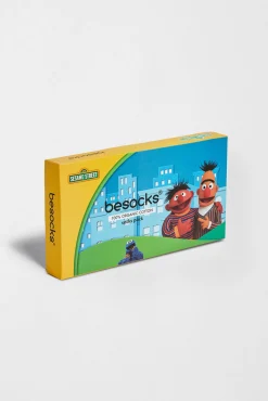 Pack de 3 meias Rua Sésamo em algodão orgânico