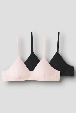 Pack de 2 soutiens bralettes sem aros