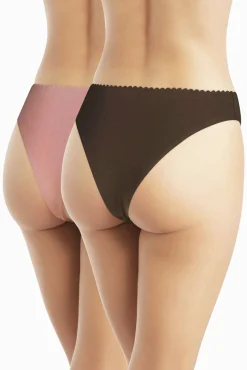 Pack de 2 tangas sem costura