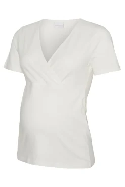 Pack de T-shirts gola em bico maternity e amamentação