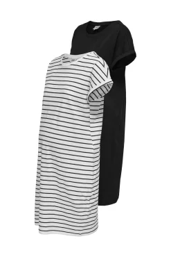 Pack de 2 vestidos curtos maternity