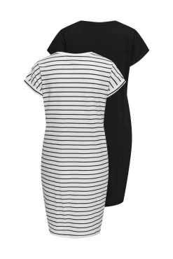 Pack de 2 vestidos curtos maternity