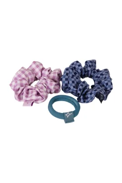 Pack 3 mini elásticos de cabelo