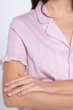 Pack pijama pré-mamã em estampado vichy