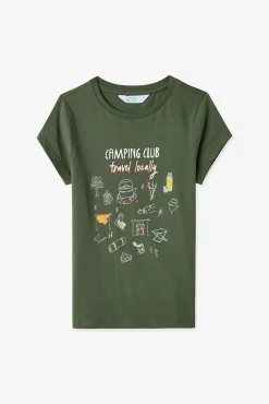 Pack 2 pijamas curtos infantis camping