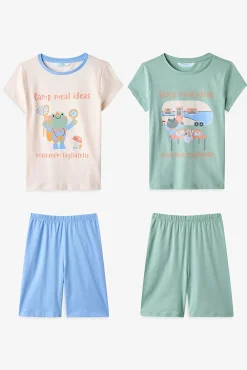 Pack 2 pijamas curtos infantis campanha