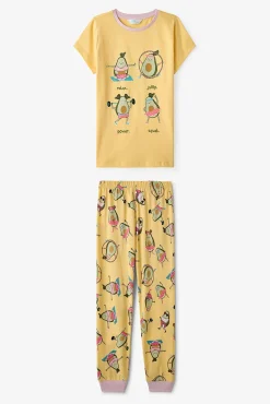 Pack 2 pijamas infantis abacates
