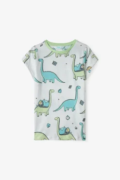 Pack 2 pijamas infantis dinossauros