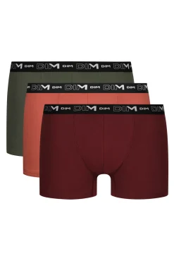 Pacote com 3 boxers de algodão
