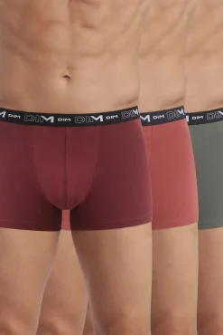 Pacote com 3 boxers de algodão