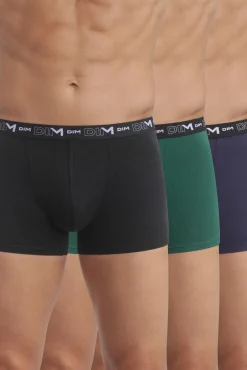 Pacote com 3 boxers de algodão