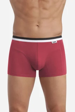 Pacote com 3 boxers de algodão elástico