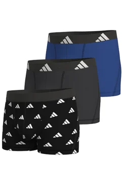 Pacote com 3 boxers de algodão Active Flex