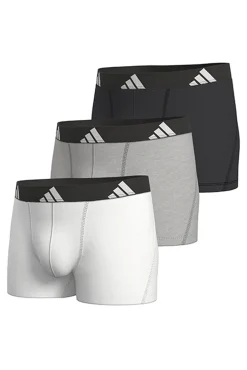 Pacote com 3 boxers de algodão Active Flex