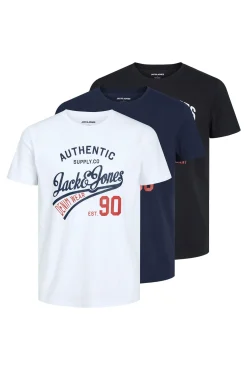 Pacote com 3 camisetas de manga curta