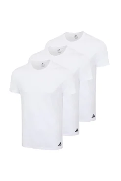 Pacote com 3 camisetas de algodão com núcleo ativo