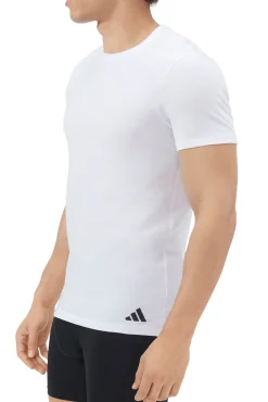 Pacote com 3 camisetas de algodão com núcleo ativo