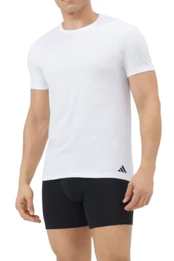 Pacote com 3 camisetas de algodão com núcleo ativo