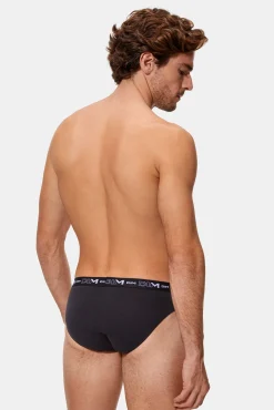 Pacote de 2 boxers masculinos de algodão elástico