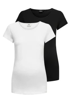 Pacote com 2 camisetas de maternity