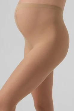 Pacote com 2 meias de maternity de cintura alta